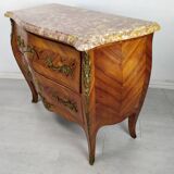 Curved chest of drawers louis XV