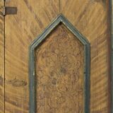Painted Folk Art Bridal Cupboard