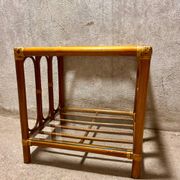 Vintage rattan coffee table