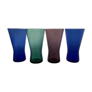 set de 4 verres danois