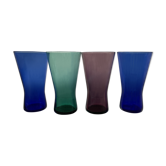 4 Danish 1950’s Glasses in different colors