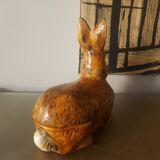 Ceramic terrine rabbit