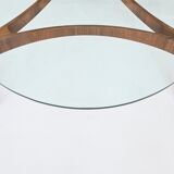 Sven Ellekaer sculptural coffee table rosewood Linneberg Denmark 1962