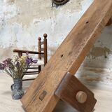 Primitive solid wood coffee table.