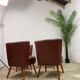 Vintage cocktail chair armchair single-seater
