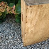 Wooden suitcase