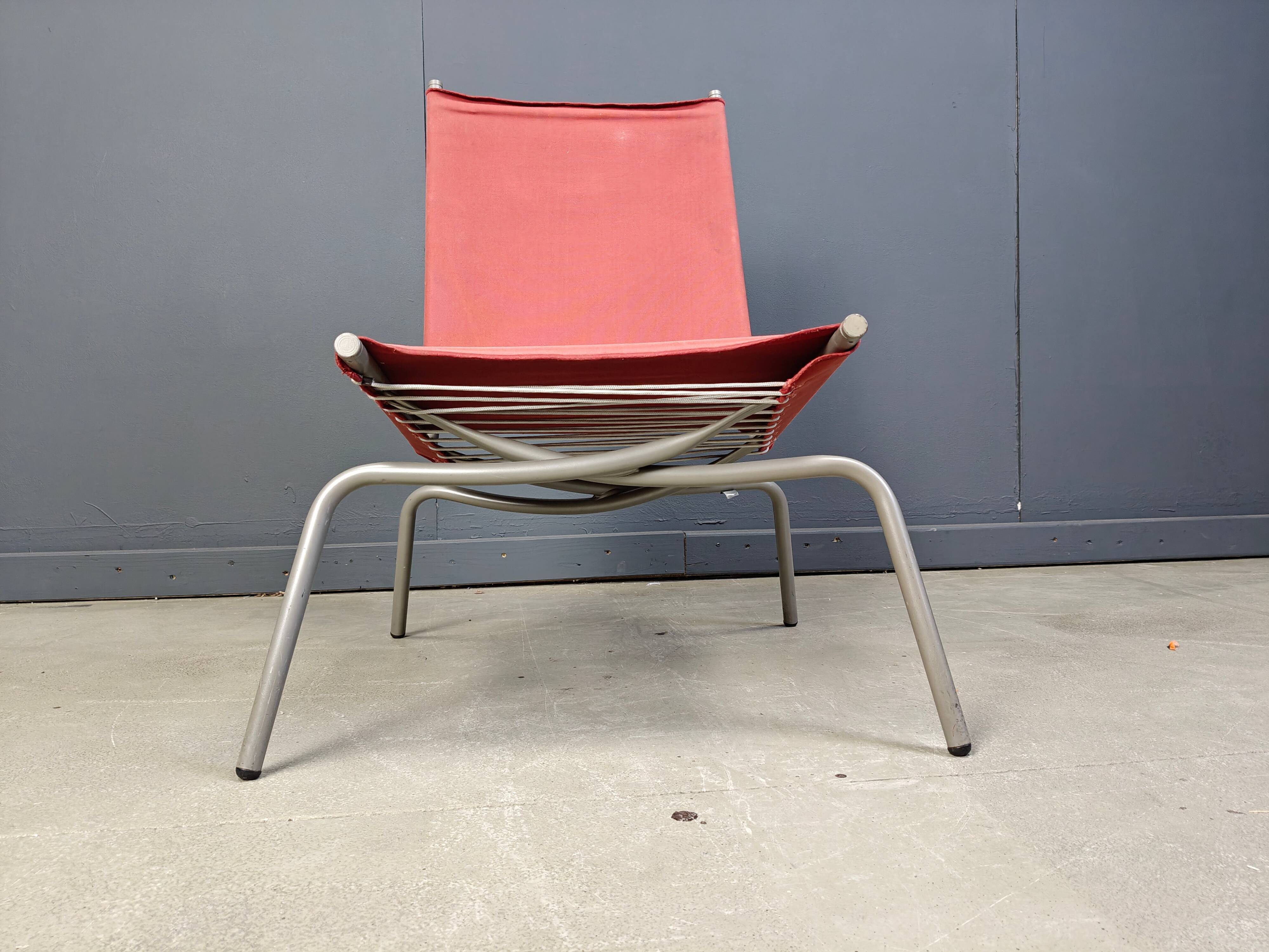 Vintage crossed legged lounge chair by Fabiaan Van Severen, 1990s