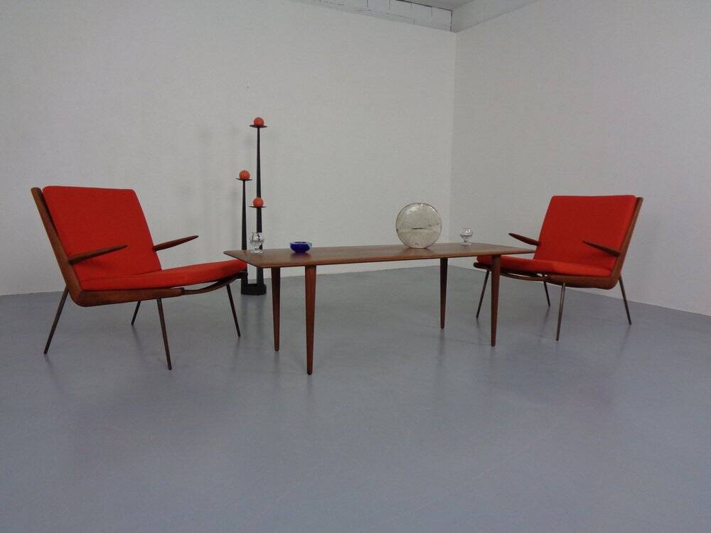 Teak Coffee Table by Peter Hvidt & Orla Mølgaard-Nielsen for Cado, 1960s