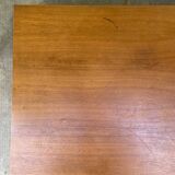 Coffee table in chrome and teak, 1960