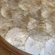 Mother-of-pearl plate