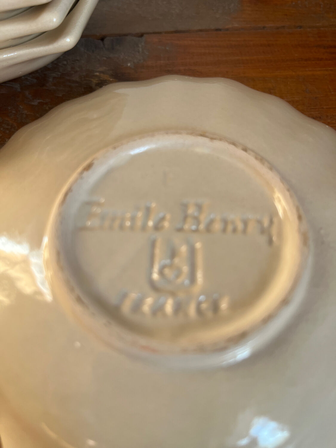 6 shell-shaped dishes Émile Henry