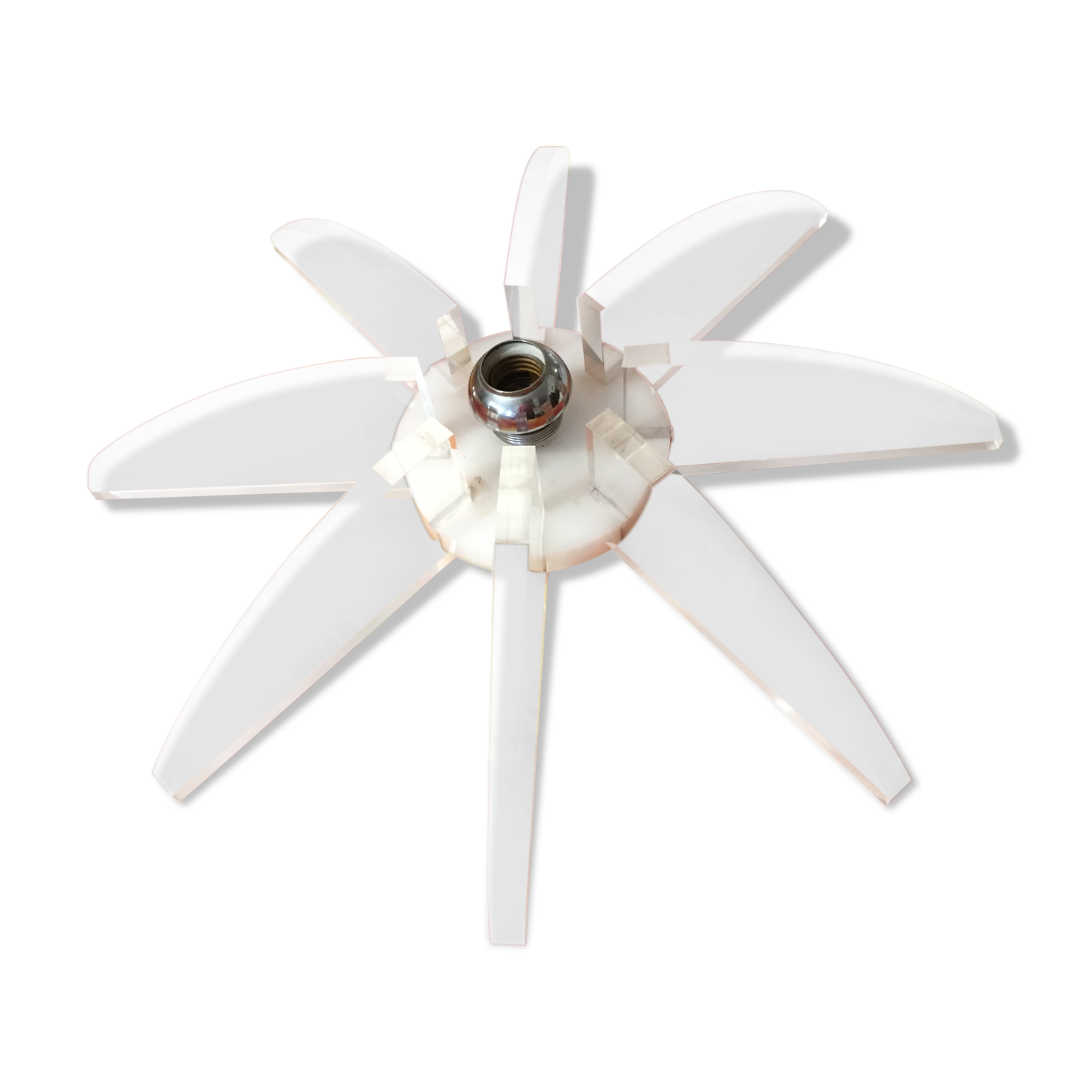 André Jean Doucin design ceiling light vintage 1970