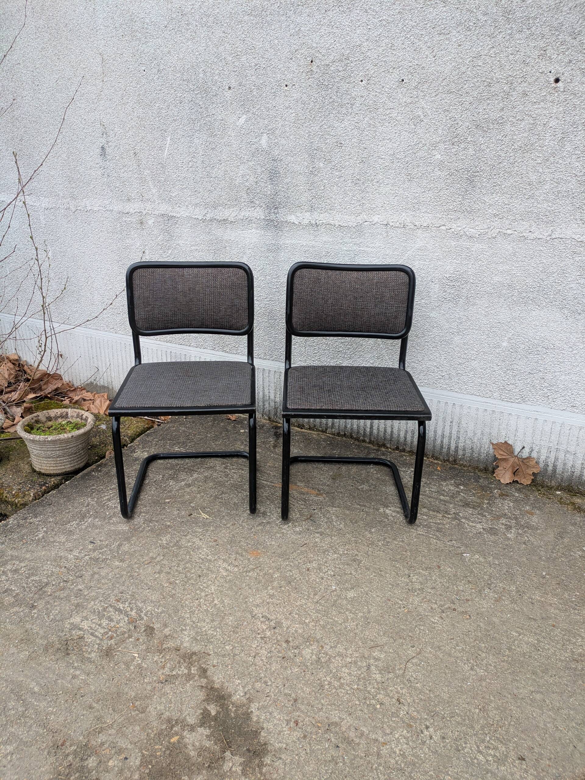 Pair of Marcel Breuer chairs
