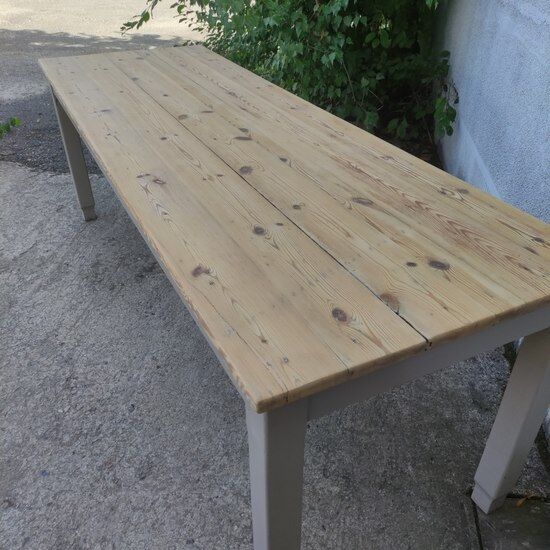 Large farmhouse table