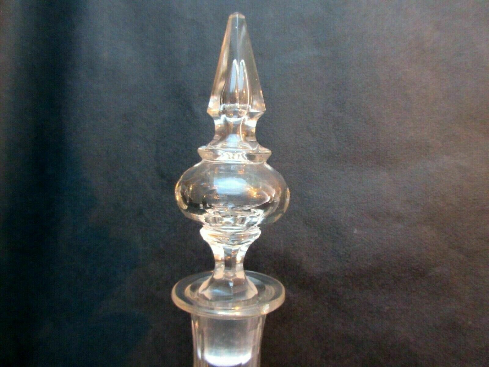 Carafe Baccarat, St Louis cristal incolore taillé, Napoléon III