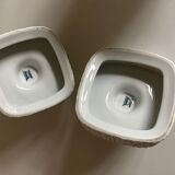 Pair of Scandinavian candle holders 1970 Thomas Rosenthal