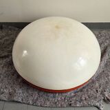 Vintage rocking chair 1960 Charles Zublena Les Plastiques de Bourgogne 60s