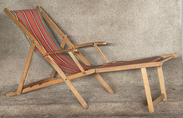 Vintage deck chair