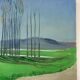 Large landscape on canvas 1.25m x 0.57m