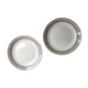 Pair of dessert plates Terre de Fer pattern Adams clover pattern "Sharon"