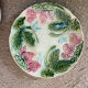 Duo of antique slip plates