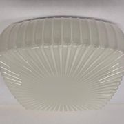 Lampe de plafond en verre de style mid-century / lampe murale, années 1970 - Tchécoslovaquie