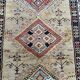 Ancient Persian Kurdish carpet for corridor 108x352 cm
