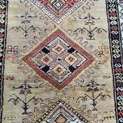 Ancient Persian Kurdish carpet for corridor 108x352 cm