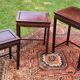 Table Chinese trundle made of rosewood.