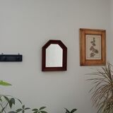 Vintage wooden mirror 35x29,5cm