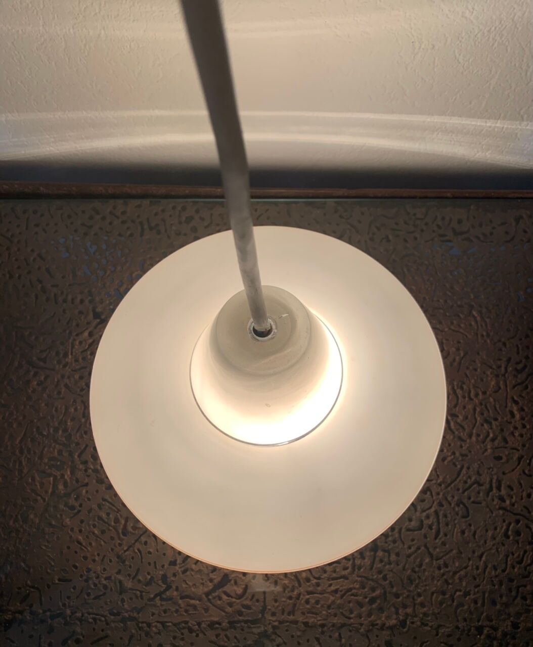 Vintage pendant lamp, UFO, space age, circa 50's/60's