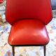 Chaise de bureau rouge