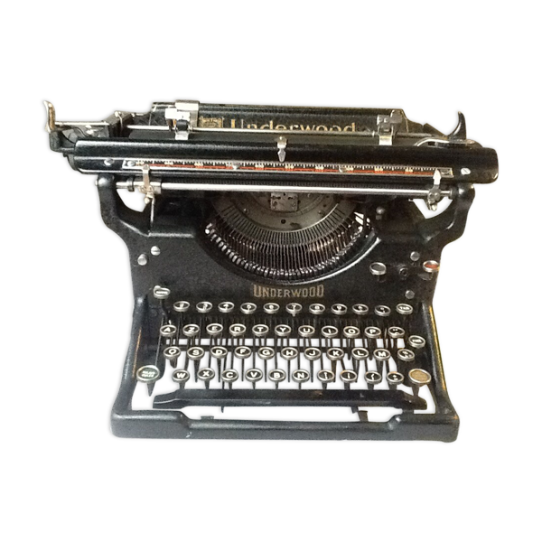 Machine à écrire ancienne Underwood n°3.12 in Selency Machine à écrire ancienne Underwood n°3.12 in Selency