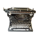 Machine à écrire ancienne Underwood n°3.12 in