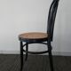 Set of 6 chairs 70s canned black bars