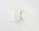 White "Foglio" wall light, by Tobia & Afra Scarpa for Flos, 1960s.