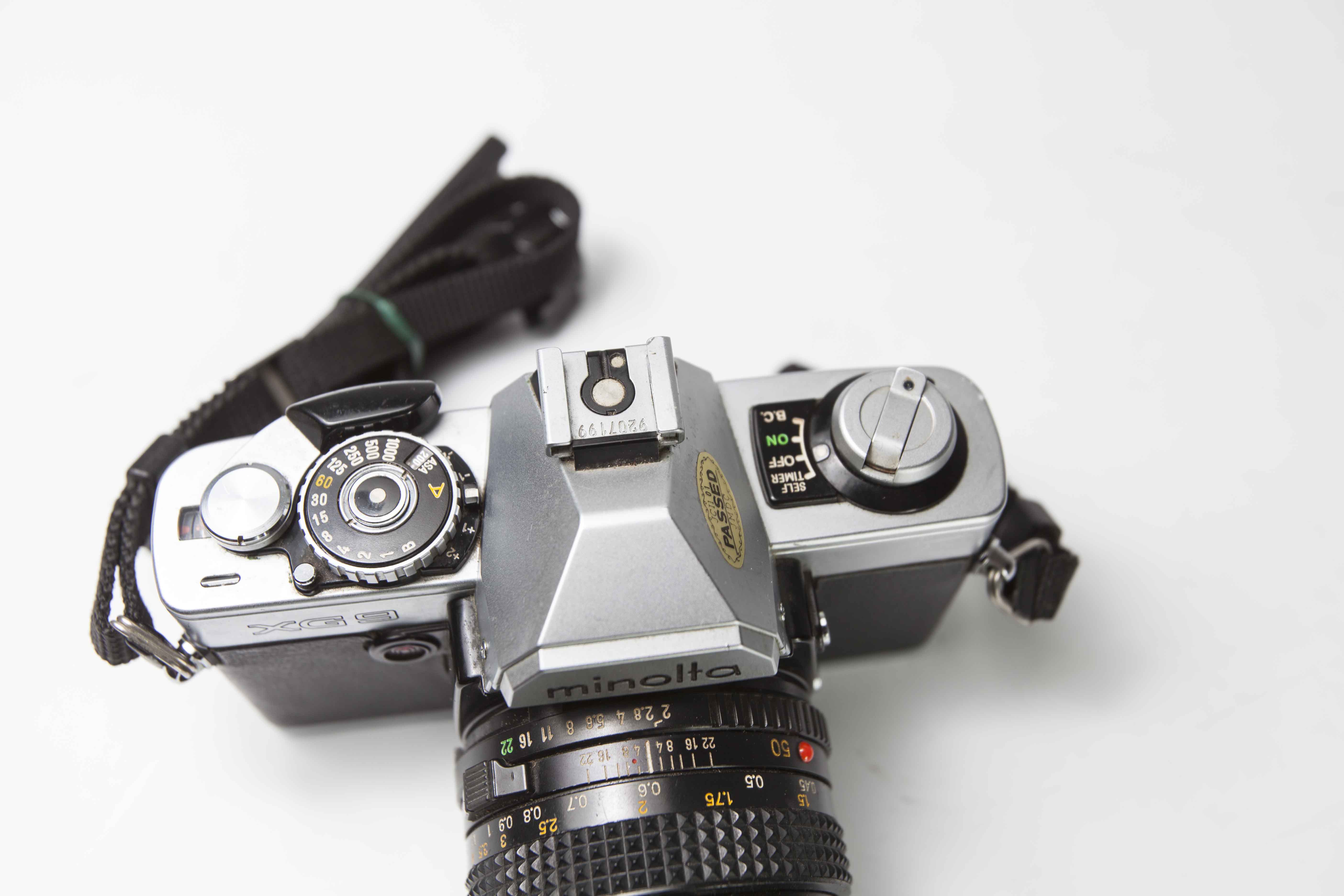 Minolta XG9 Silver 1979 Cleaned