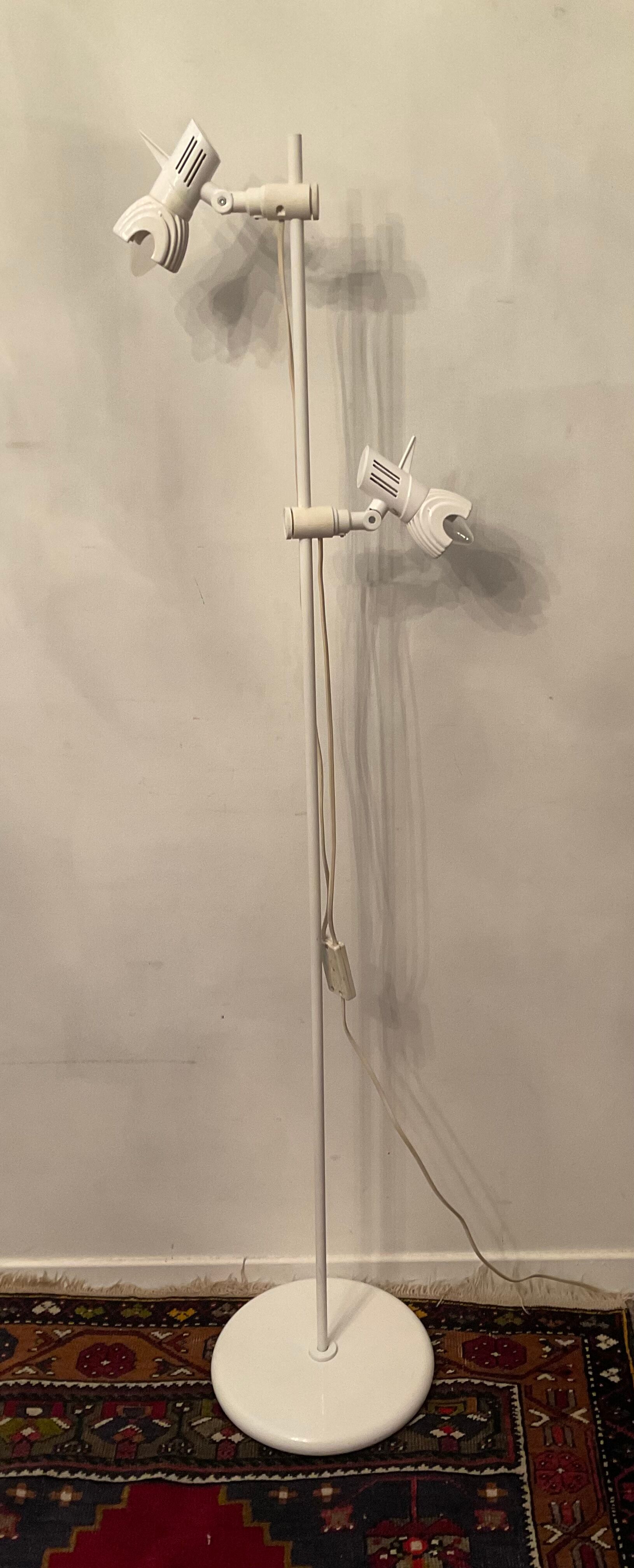 Vintage Hustadt Leuchten floor lamp from the 70s-80s