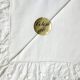 4-piece embroidered & openwork cotton bed set