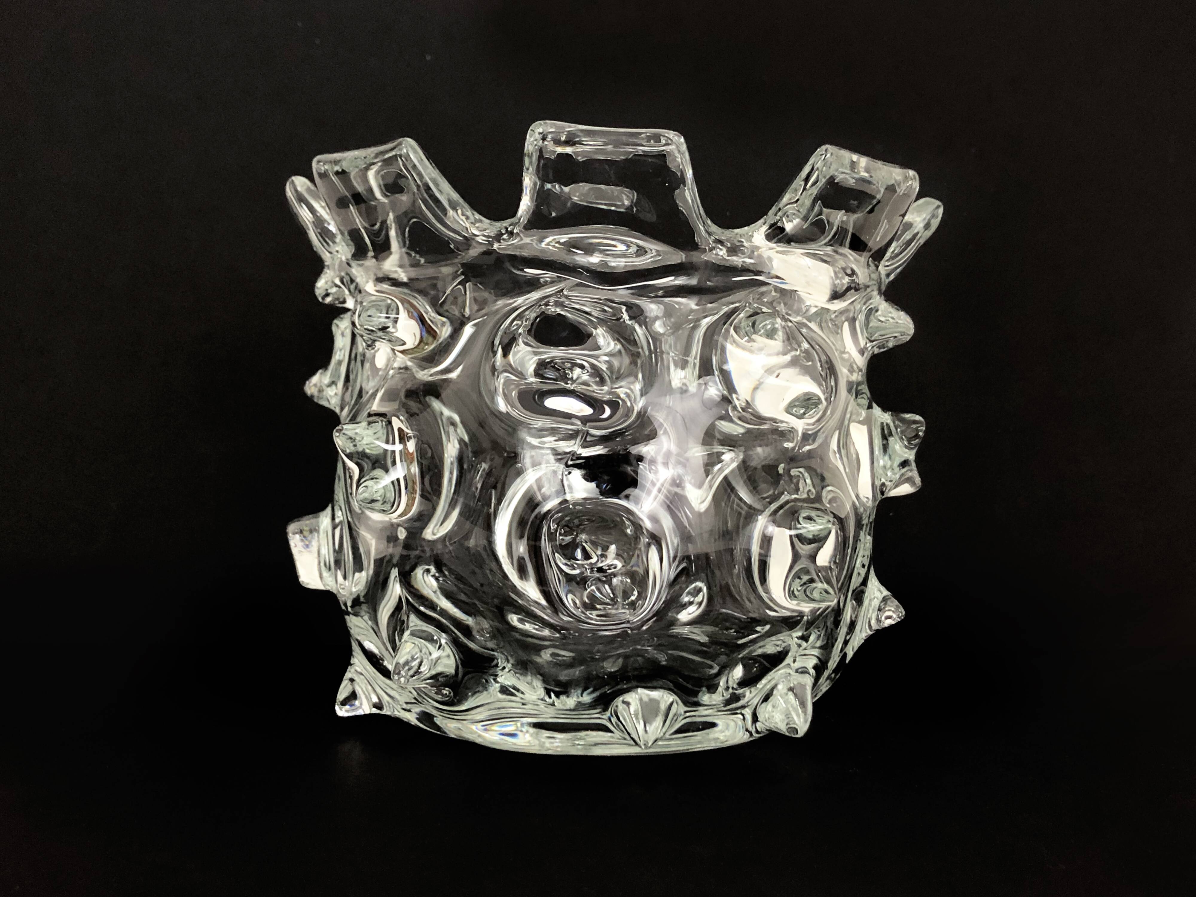 Barovier & Toso Murano vase Mugnoni. 1930s.