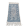 Traditional handmade white and blue margoum rug
