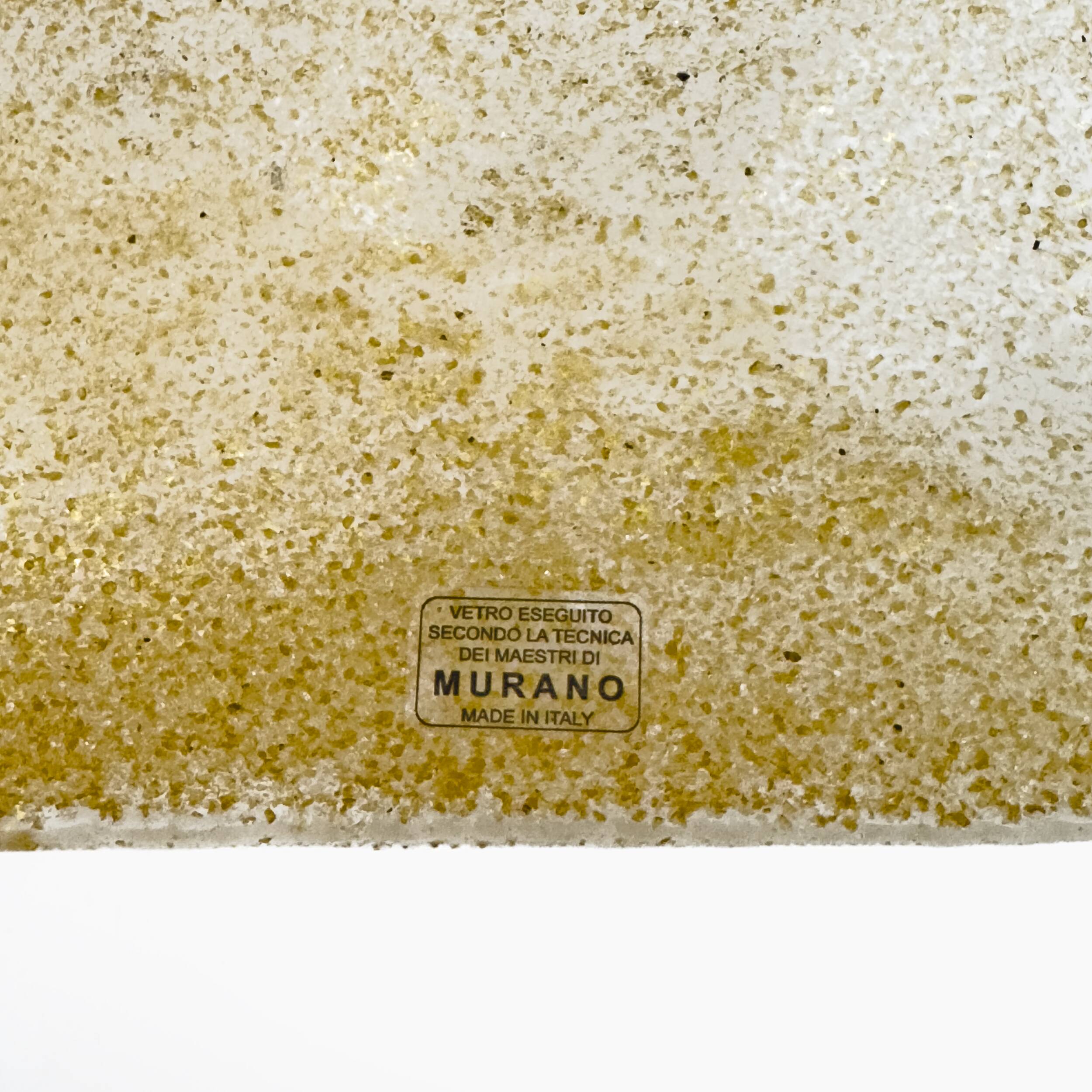 Pair of Mid-Century Modern Style Murano Glass Shell Sconces