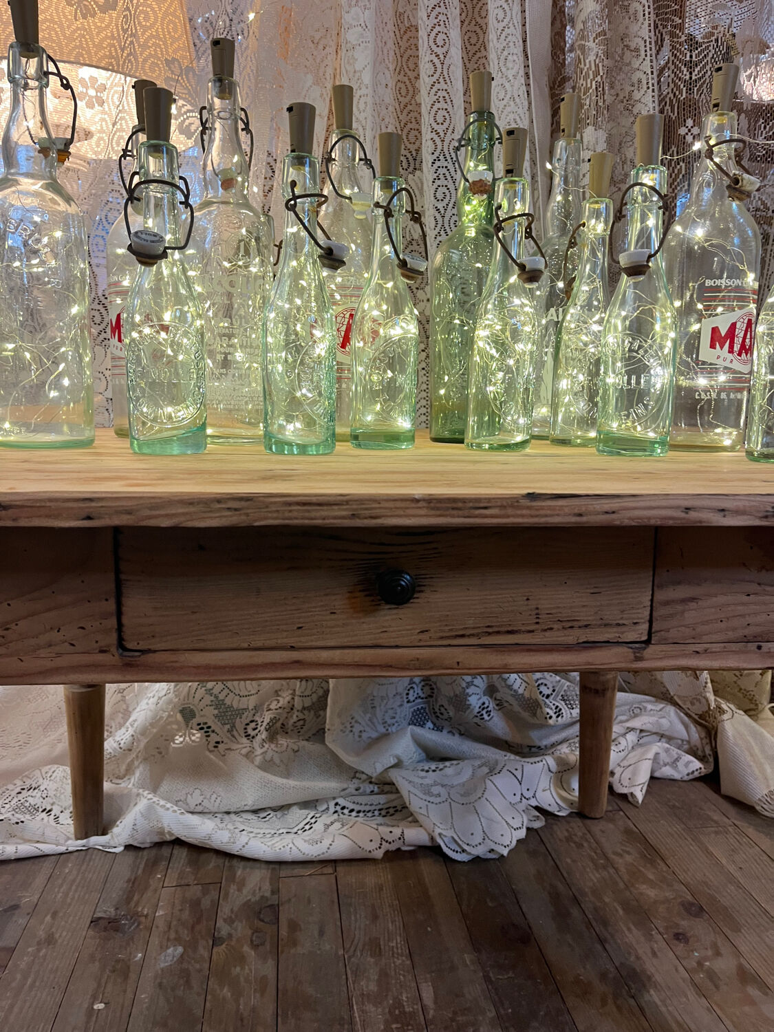 Antique coffee table