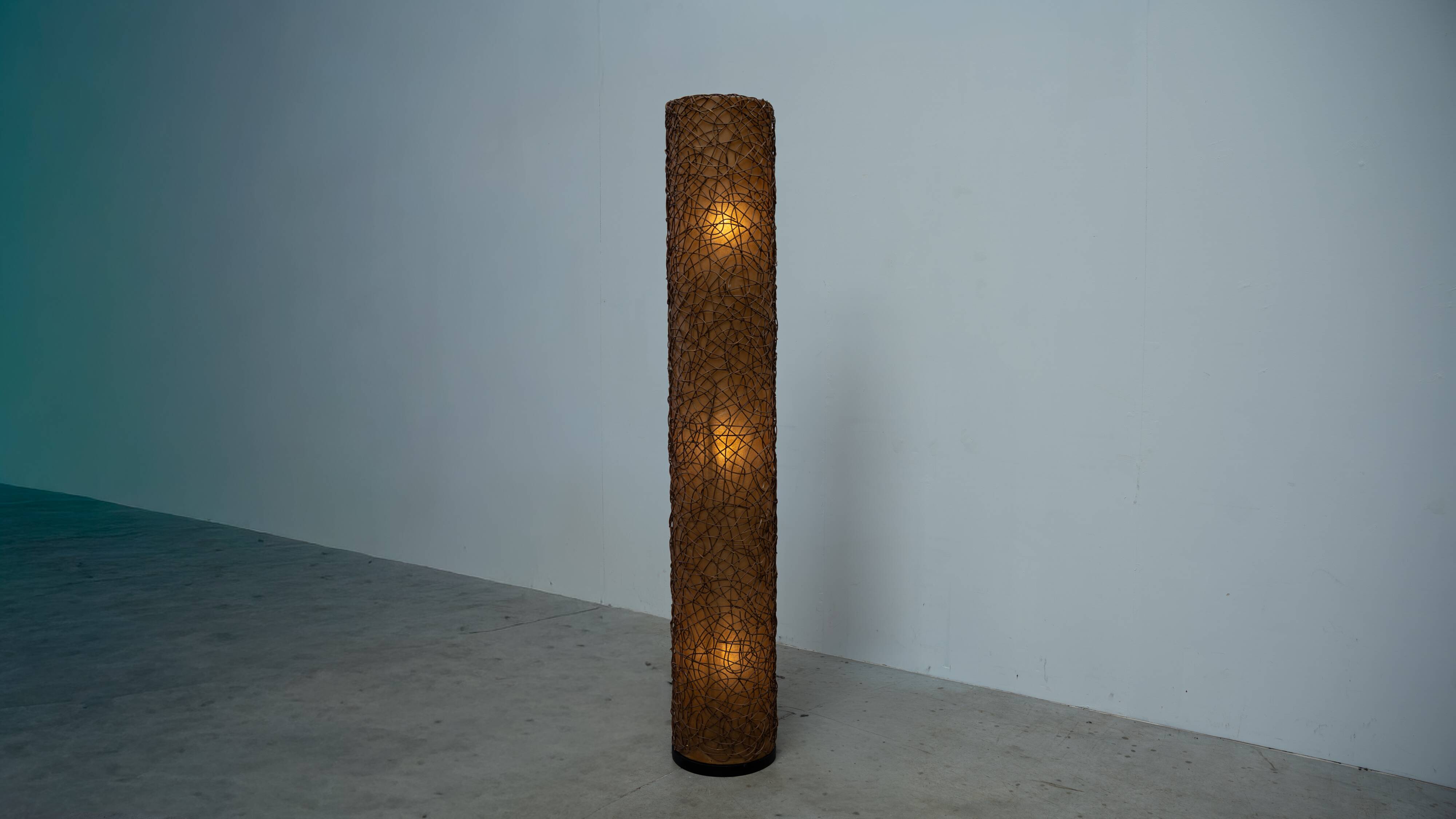 1970's French sculptural floor lamp