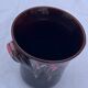 Ice bucket, vintage Vallauris glazed ceramic ice cubes