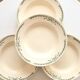 Deep plates Longchamp in ironstone