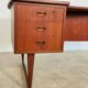 Vintage retro Danish mid-century boomerang desk 1960s