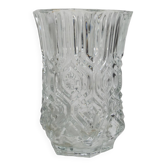 Exagon space age vase 1960 molded glass