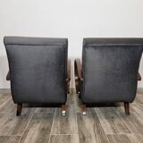 Set de 2 fauteuils par Jindrich Halabala, 1940