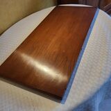 Solid cherry table with marquetry